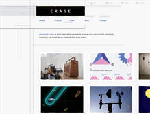 Tablet Screenshot of erase.net